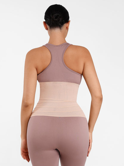 Willluxe Elastic Waist Trainer Girdle Adjustable Slimming Belts