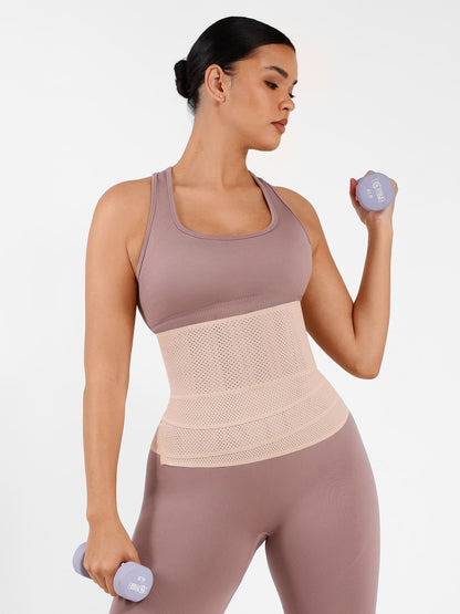 Willluxe Elastic Waist Trainer Girdle Adjustable Slimming Belts