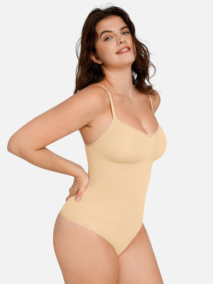 Willluxe Everyday Wear Seamless Thong Bodysuit
