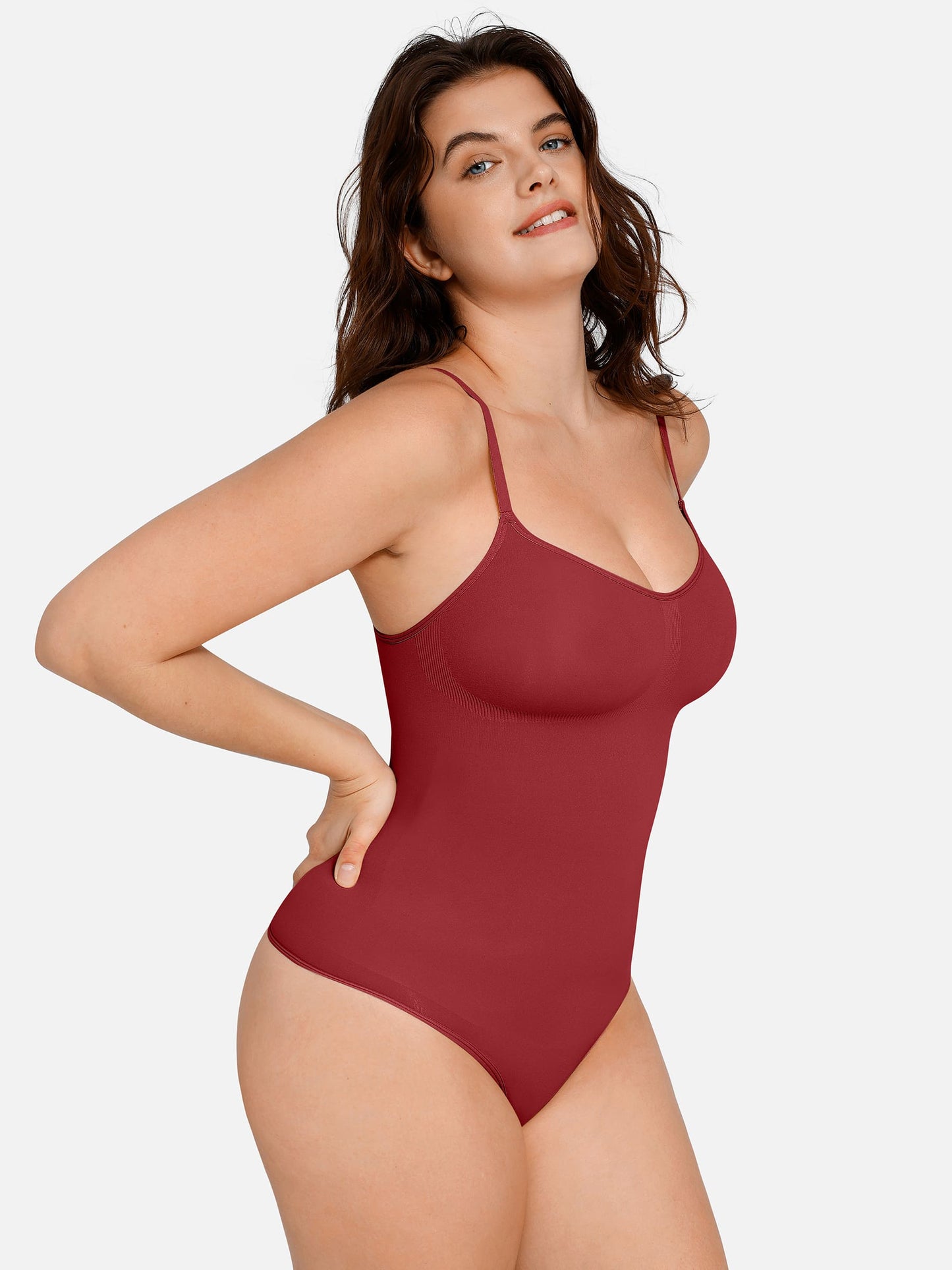Willluxe Everyday Wear Seamless Thong Bodysuit