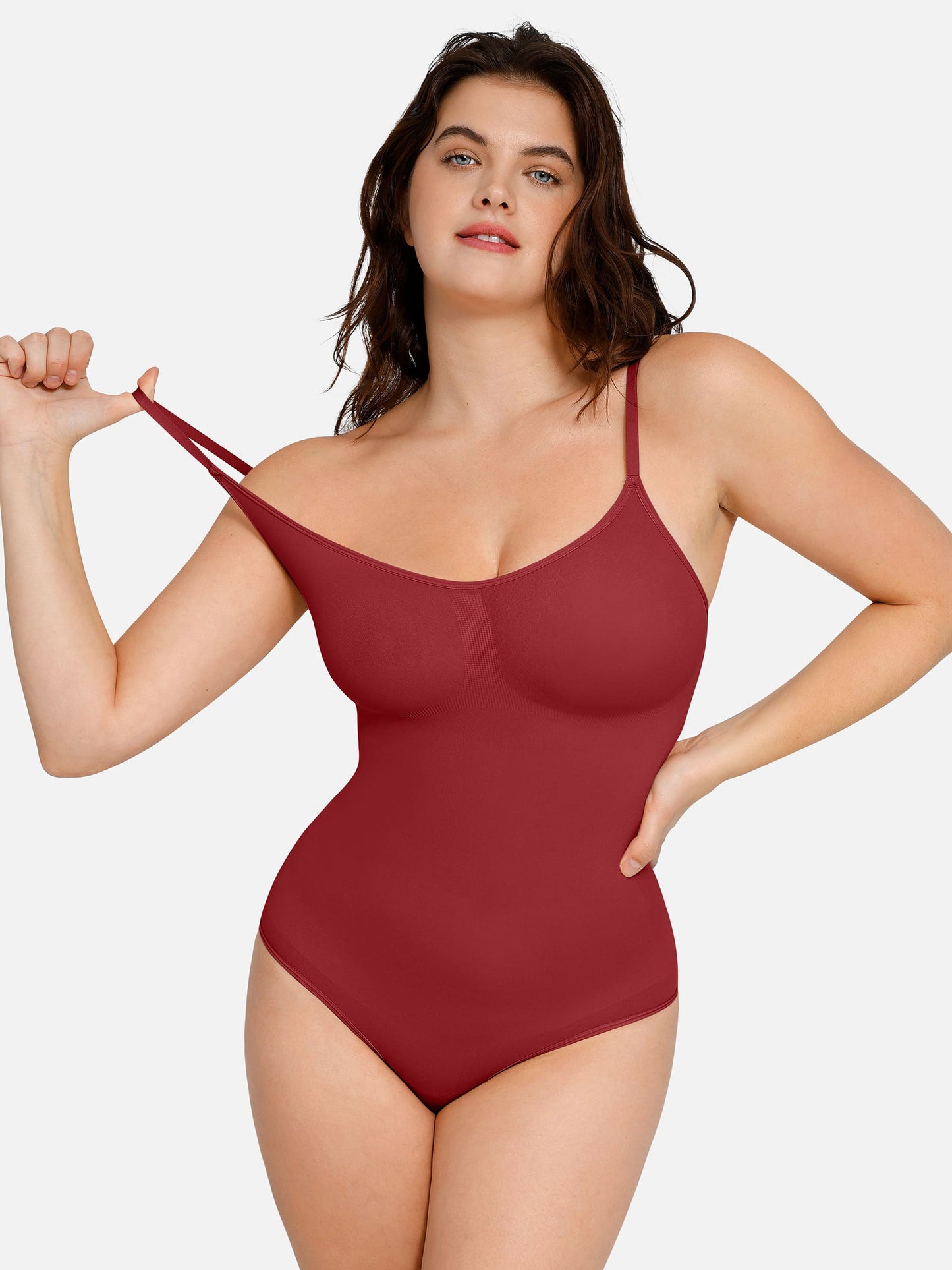 Willluxe Everyday Wear Seamless Thong Bodysuit