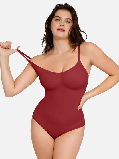 Willluxe Everyday Wear Seamless Thong Bodysuit