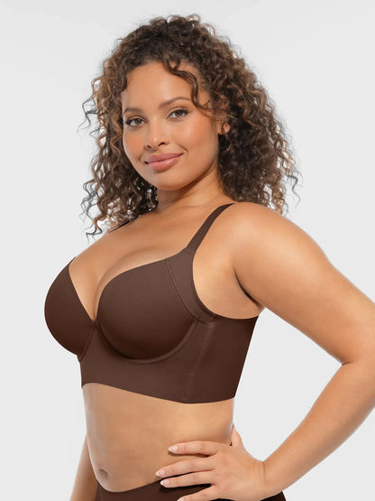 Willluxe Full-Support Underwire Push-Up Bra
