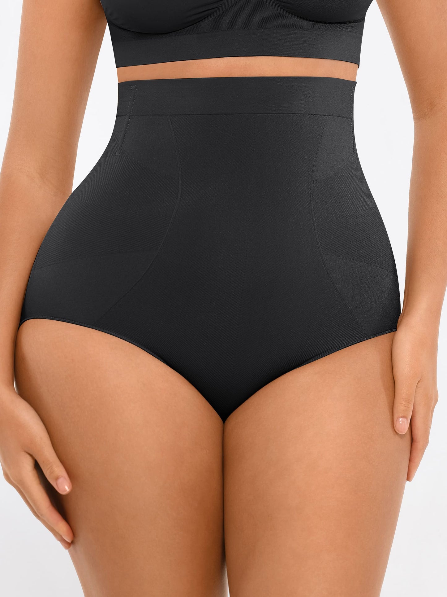 Willluxe High-Waisted Tummy Control Seamless Shapewear Briefs