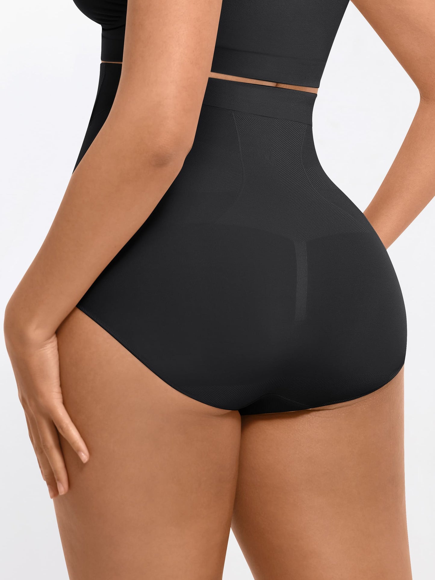 Willluxe High-Waisted Tummy Control Seamless Shapewear Briefs