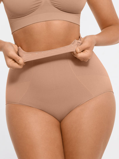 Willluxe High-Waisted Tummy Control Seamless Shapewear Briefs