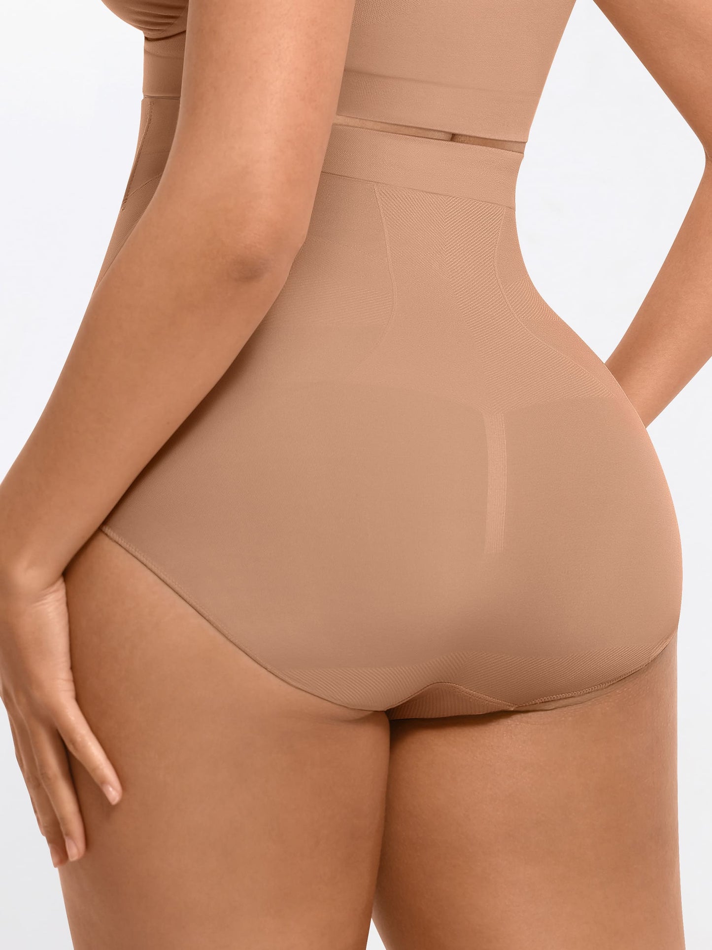 Willluxe High-Waisted Tummy Control Seamless Shapewear Briefs