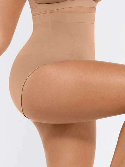 Willluxe High-Waisted Tummy Control Seamless Shapewear Briefs