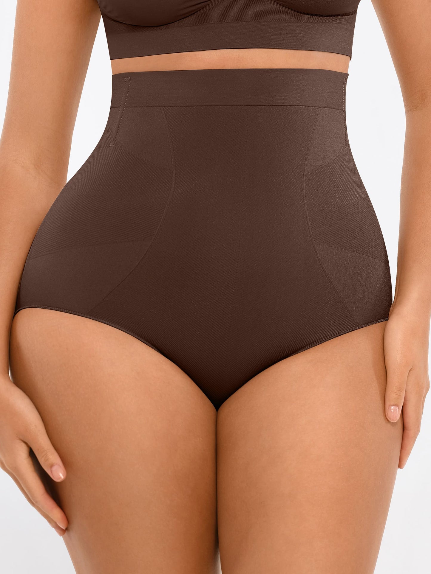 Willluxe High-Waisted Tummy Control Seamless Shapewear Briefs