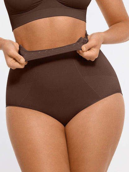 Willluxe High-Waisted Tummy Control Seamless Shapewear Briefs