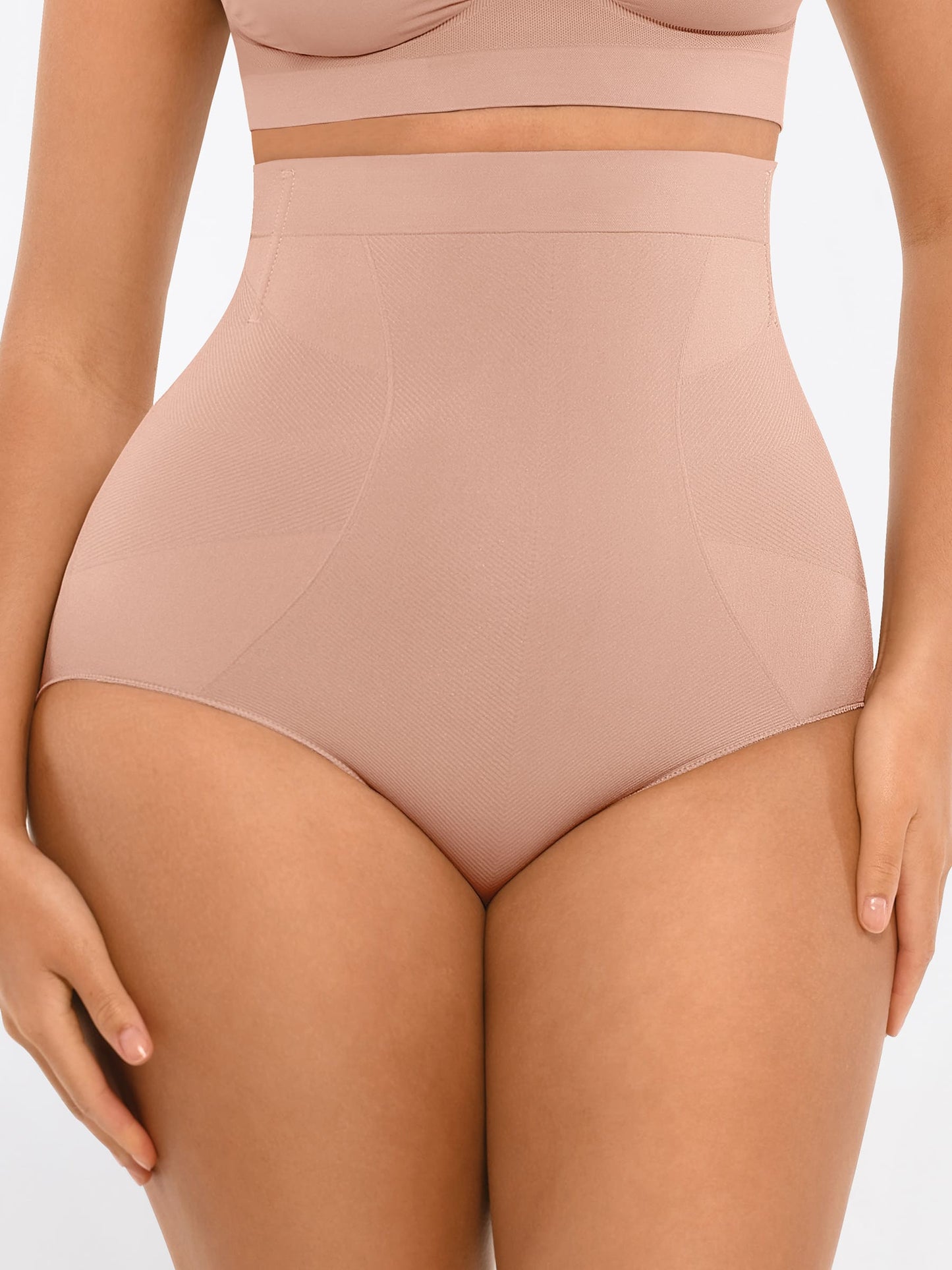 Willluxe High-Waisted Tummy Control Seamless Shapewear Briefs