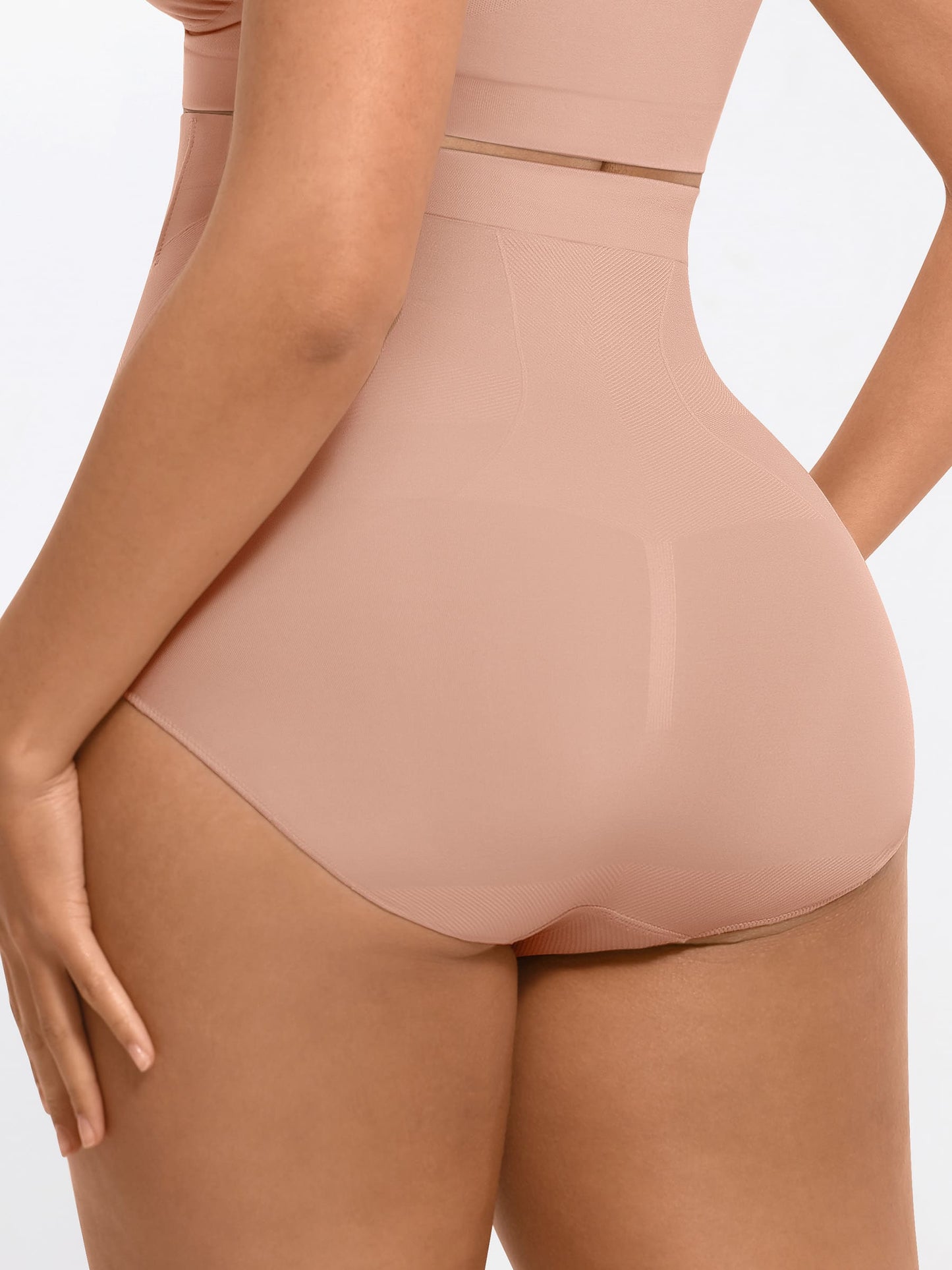 Willluxe High-Waisted Tummy Control Seamless Shapewear Briefs