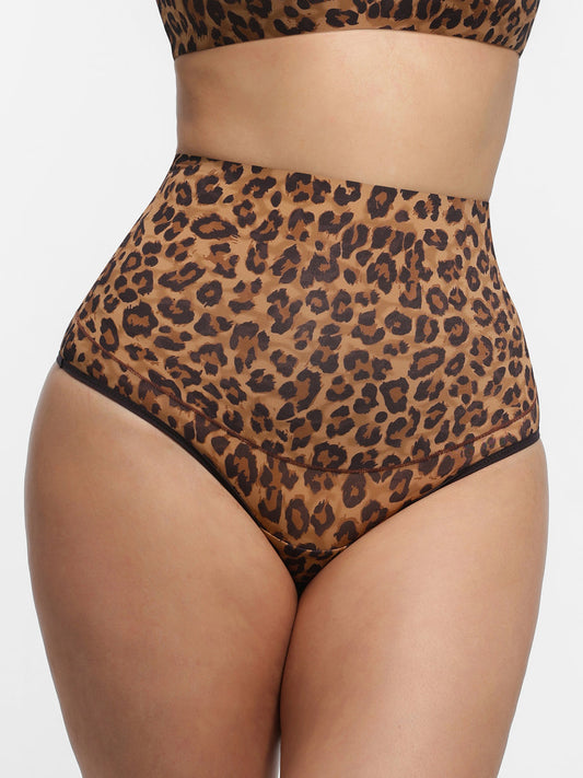 Willluxe Mid-Waisted Thong Tummy Control Shaper Panties [BOGO]