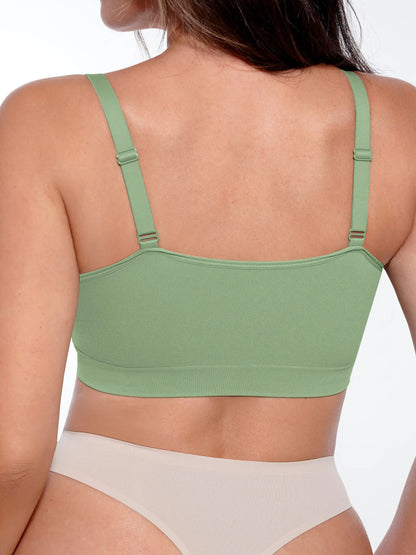 Willluxe No Underwire Seamless Lace Everyday Bra