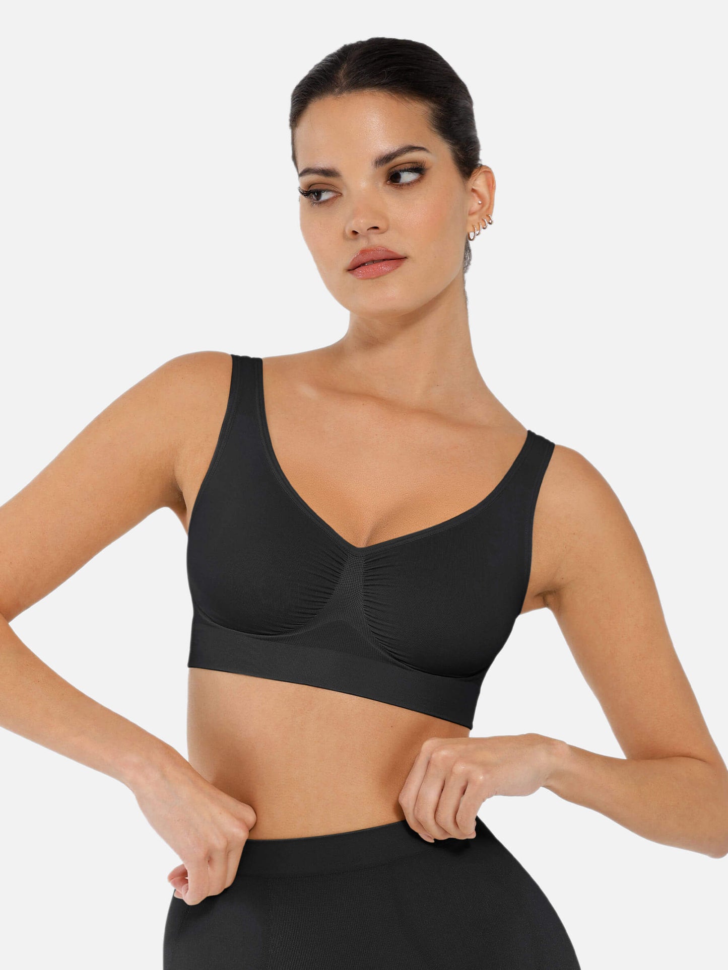 Willluxe No Underwire Wide Straps Everyday Bra