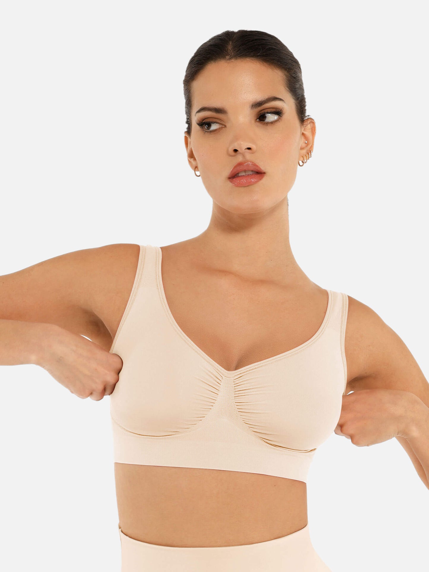 Willluxe No Underwire Wide Straps Everyday Bra