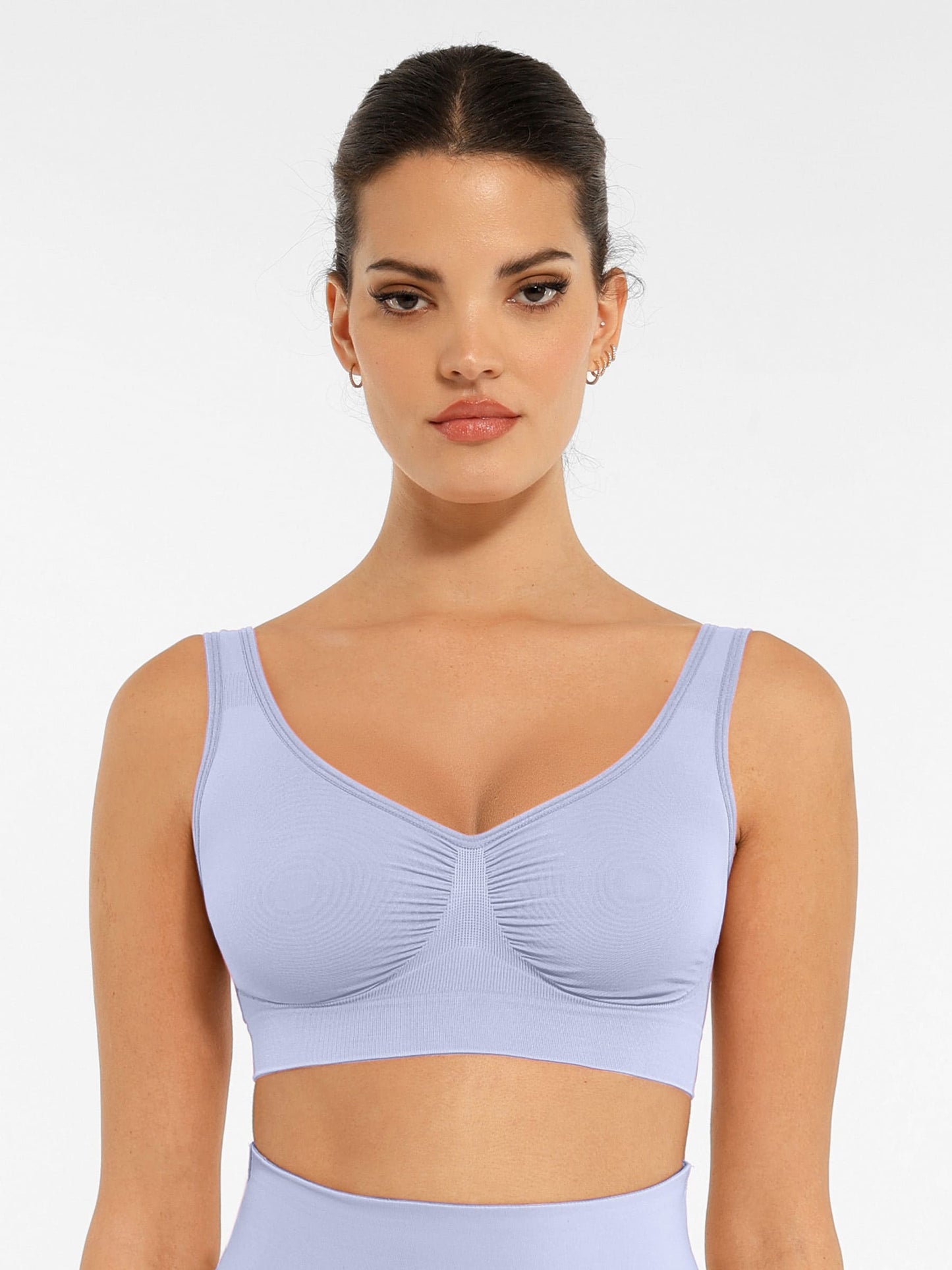 Willluxe No Underwire Wide Straps Everyday Bra