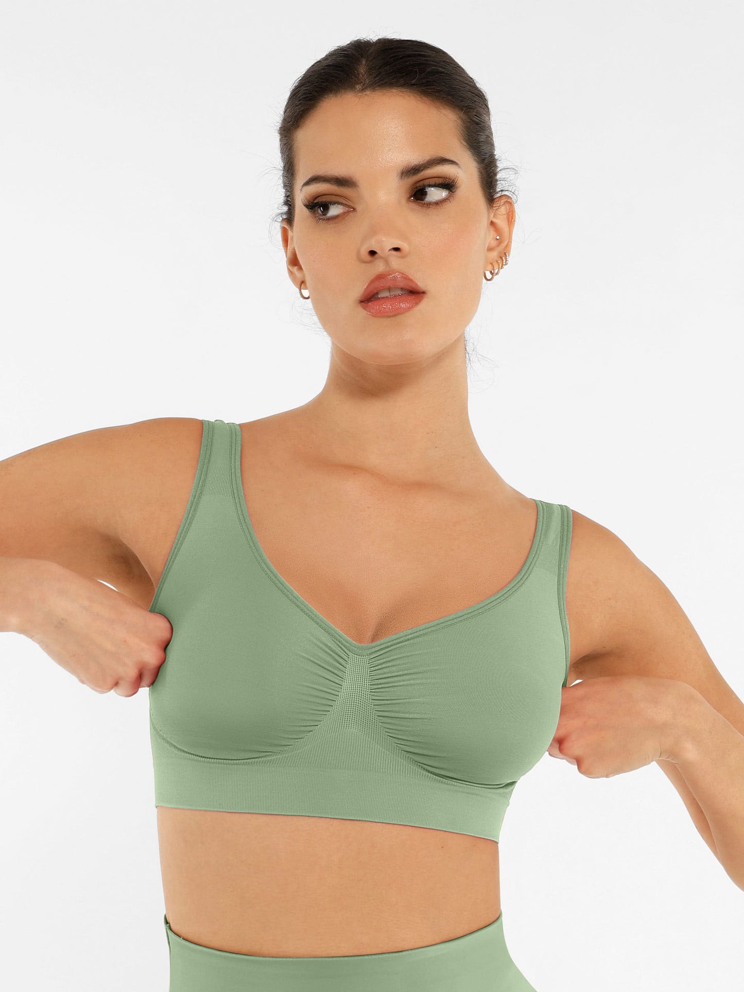 Willluxe No Underwire Wide Straps Everyday Bra