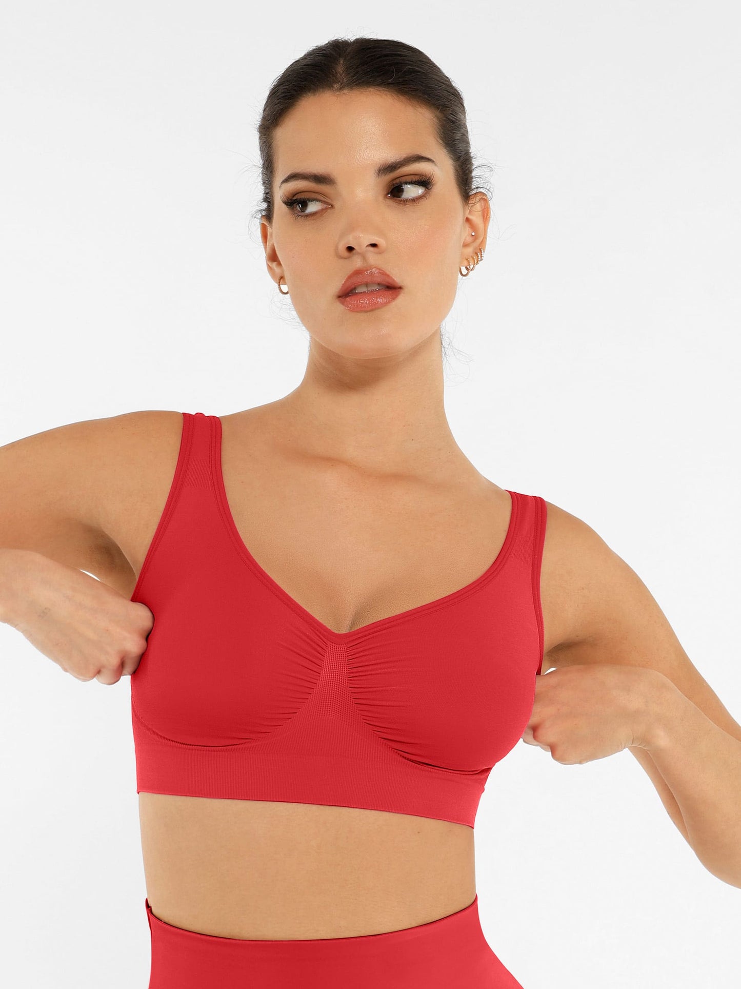 Willluxe No Underwire Wide Straps Everyday Bra
