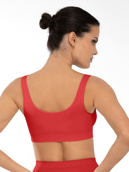 Willluxe No Underwire Wide Straps Everyday Bra