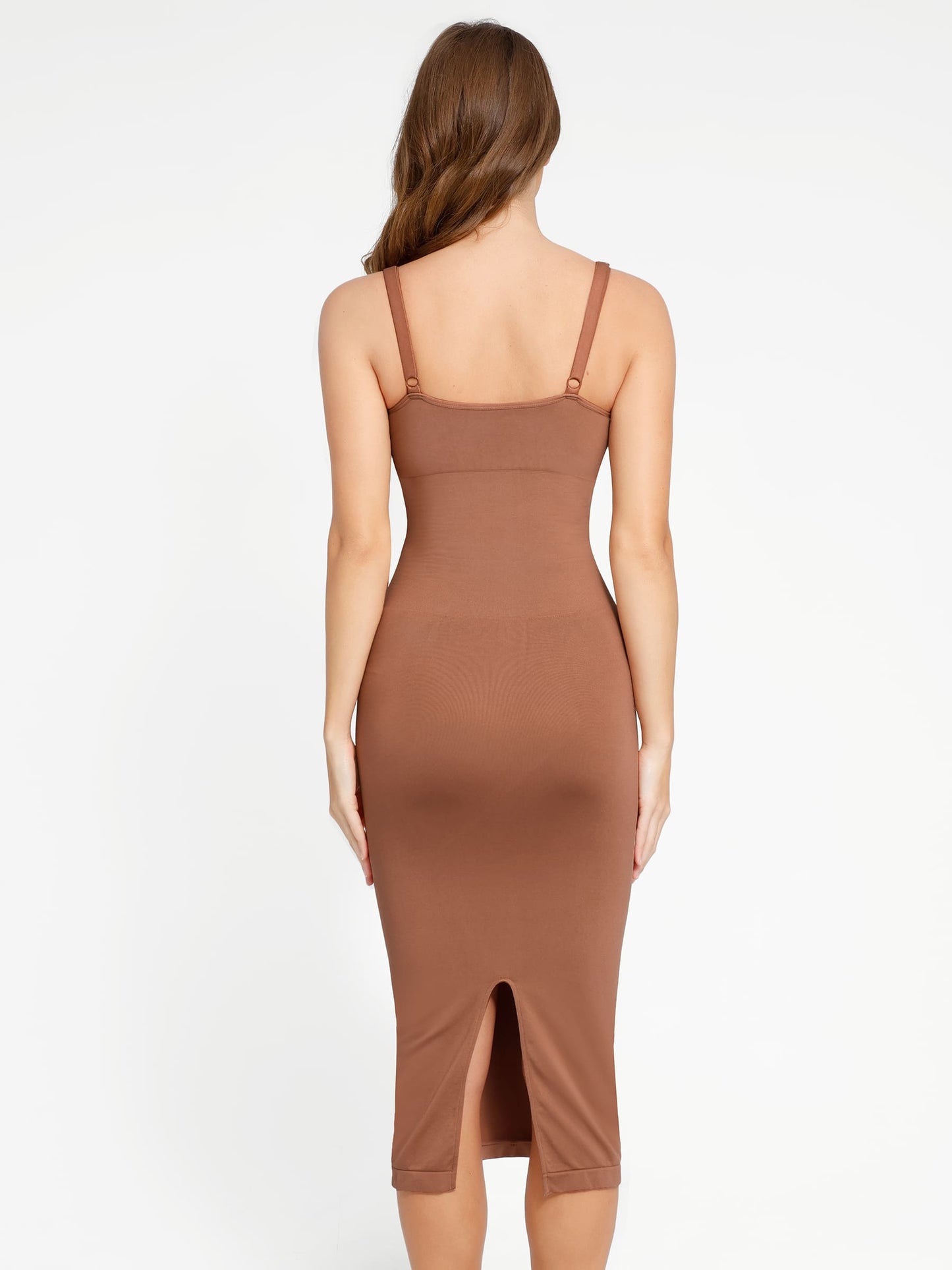 Willluxe Nursing-Friendly Seamless Eco-Friendly Shaper Dress with Removable Pads