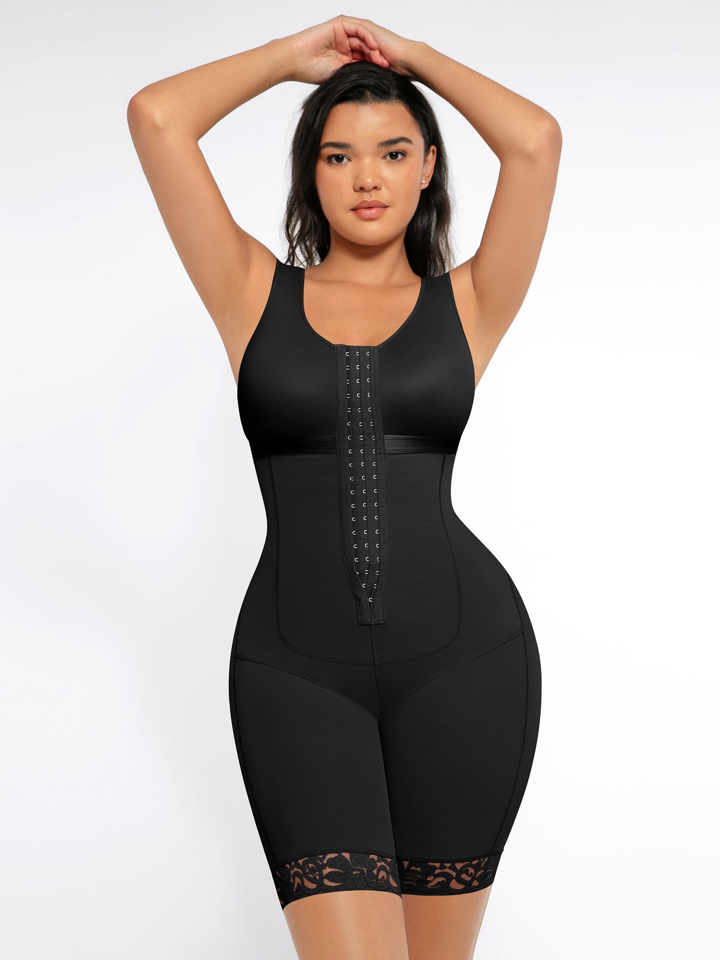 Willluxe Post-Surgery Full Body Shaper with Tummy Control Open Bust and Butt Lift