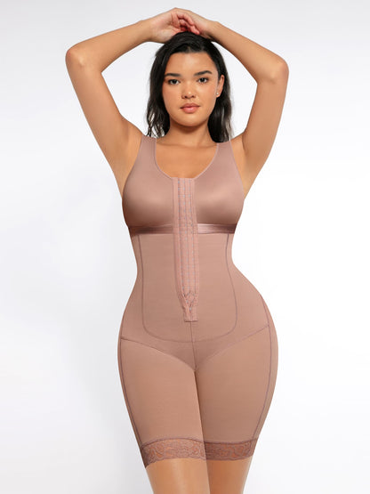 Willluxe Post-Surgery Full Body Shaper with Tummy Control Open Bust and Butt Lift
