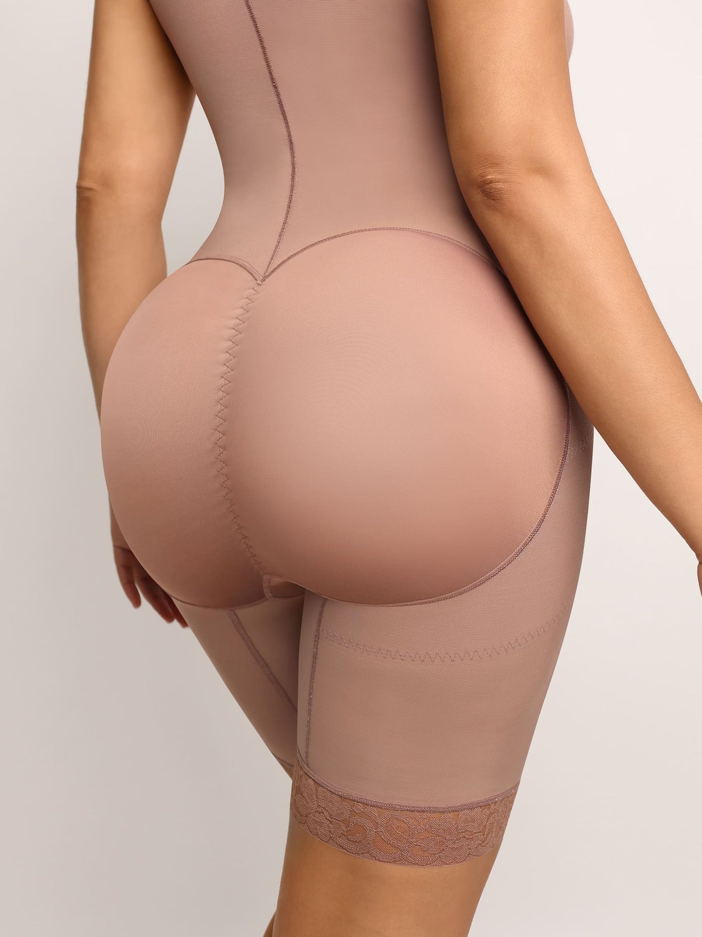 Willluxe Post-Surgery Full Body Shaper with Tummy Control Open Bust and Butt Lift