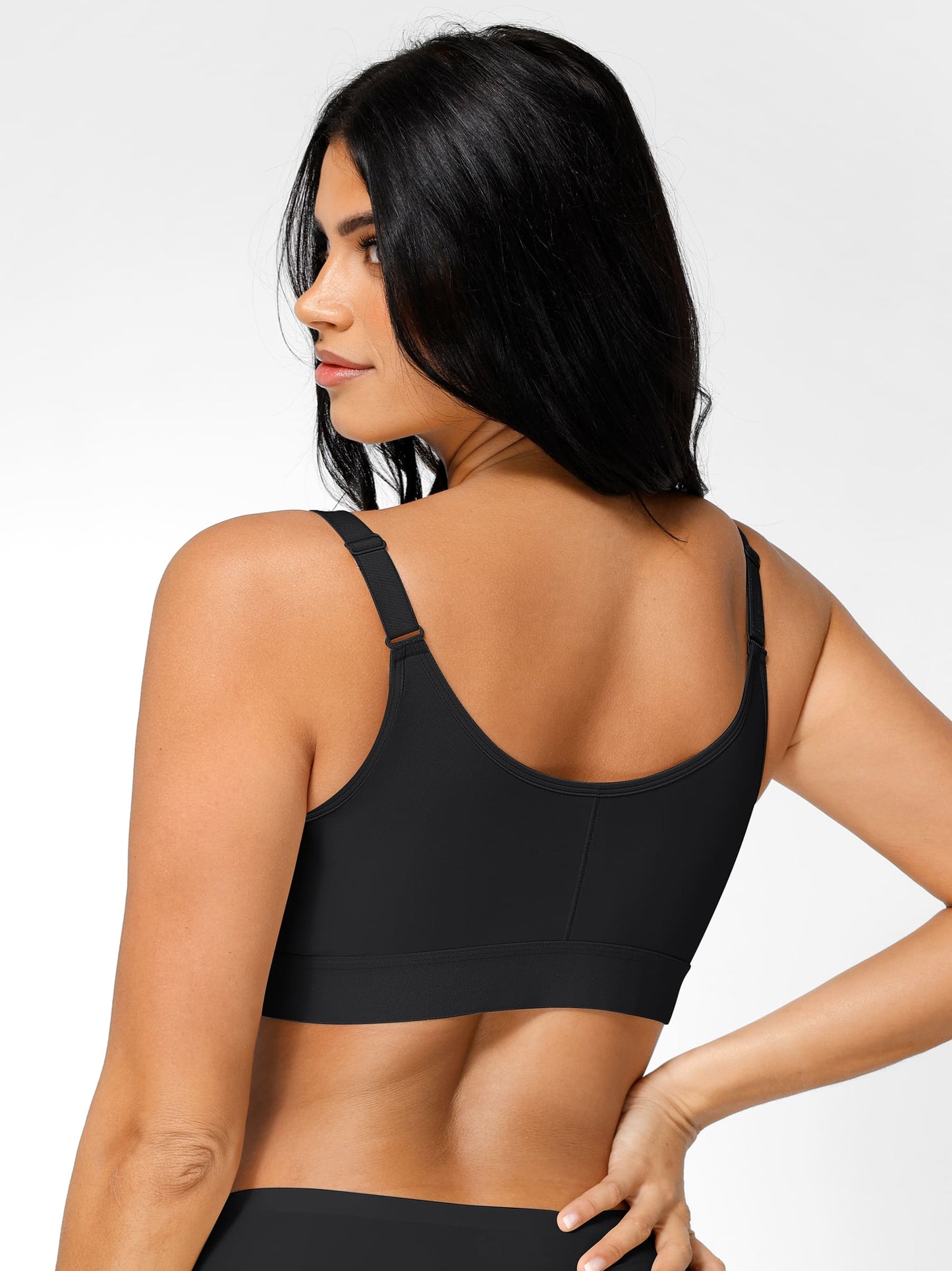 Willluxe Post Surgery Full Coverage Compression Surgical Front Closure Mastectomy Bra