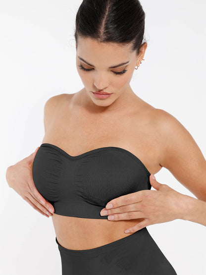Willluxe Seamless Anti-Slip Bandeau Bra