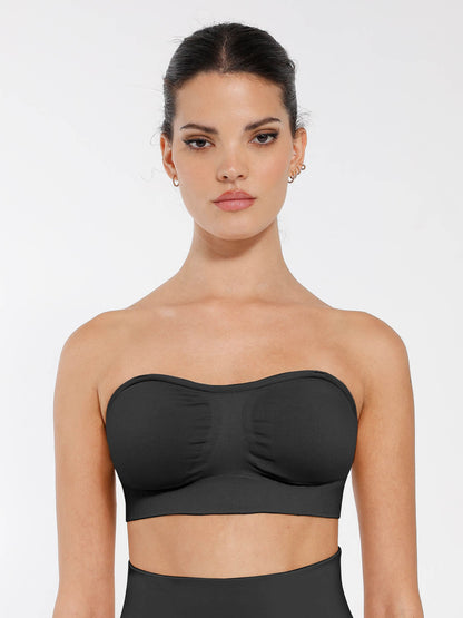 Willluxe Seamless Anti-Slip Bandeau Bra