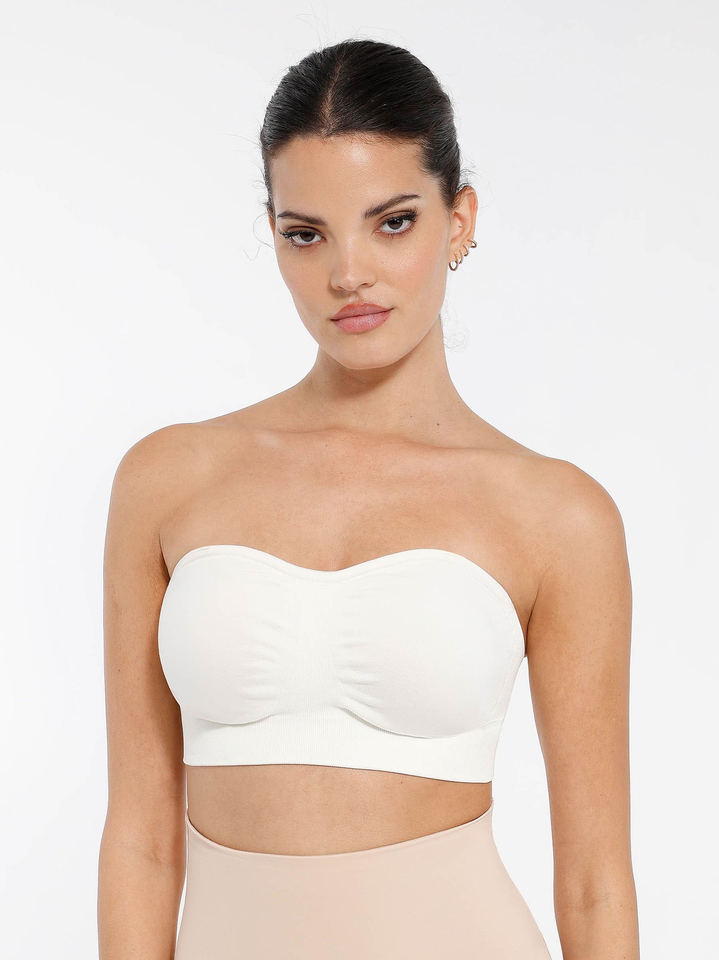 Willluxe Seamless Anti-Slip Bandeau Bra
