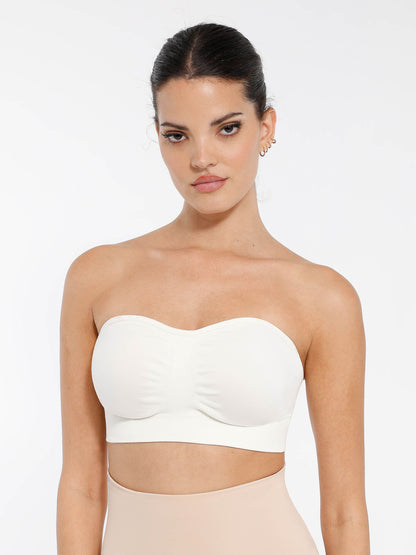 Willluxe Seamless Anti-Slip Bandeau Bra