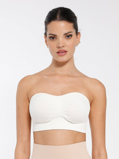 Willluxe Seamless Anti-Slip Bandeau Bra