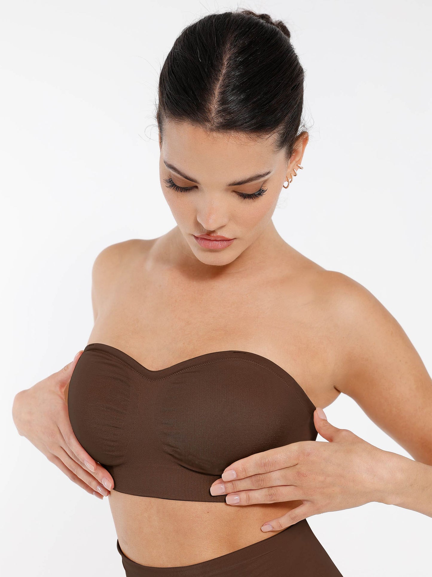 Willluxe Seamless Anti-Slip Bandeau Bra