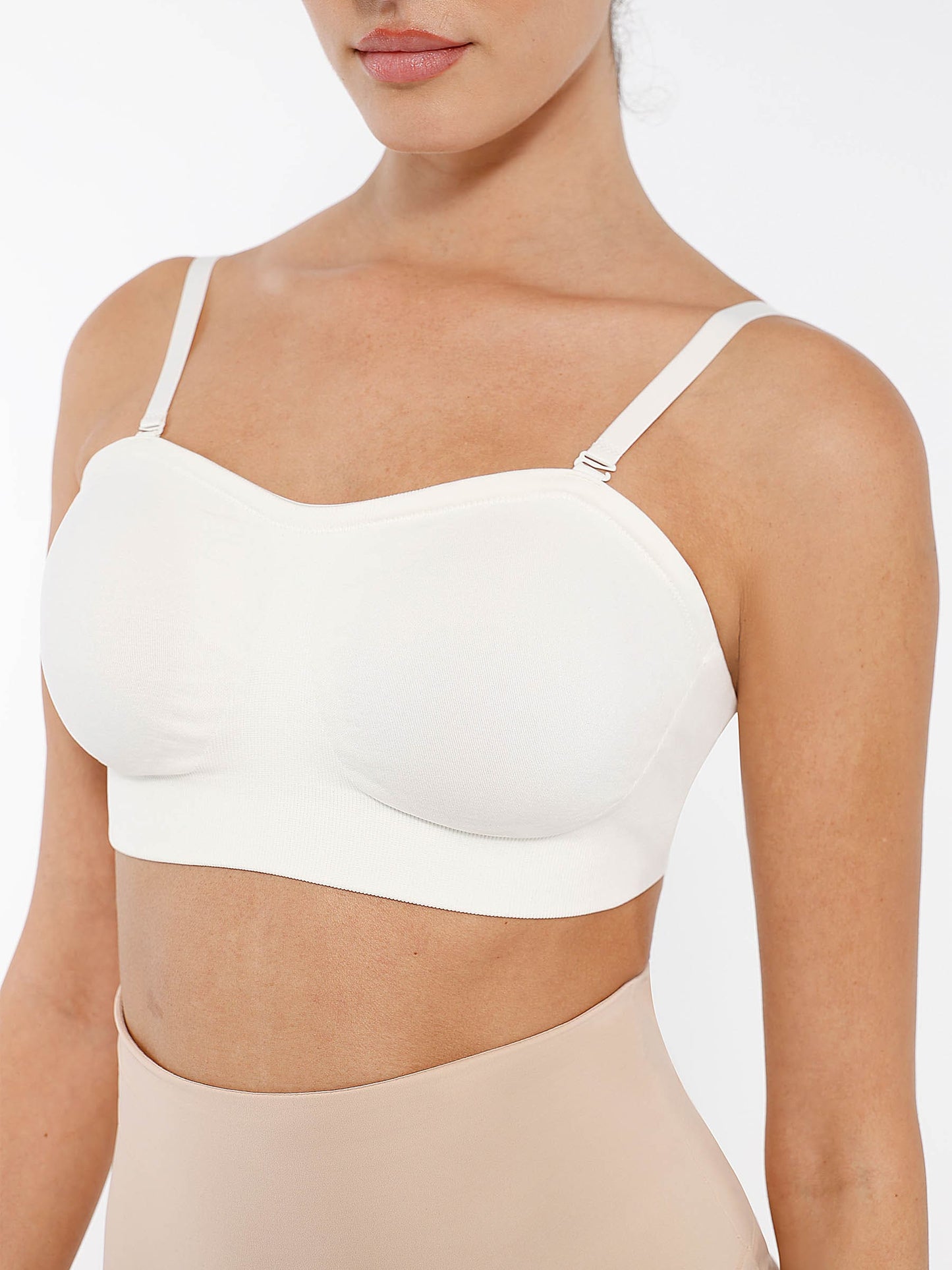 Willluxe Seamless Anti-Slip Bandeau Bra