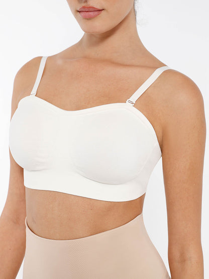 Willluxe Seamless Anti-Slip Bandeau Bra