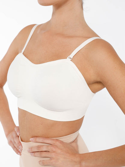 Willluxe Seamless Anti-Slip Bandeau Bra
