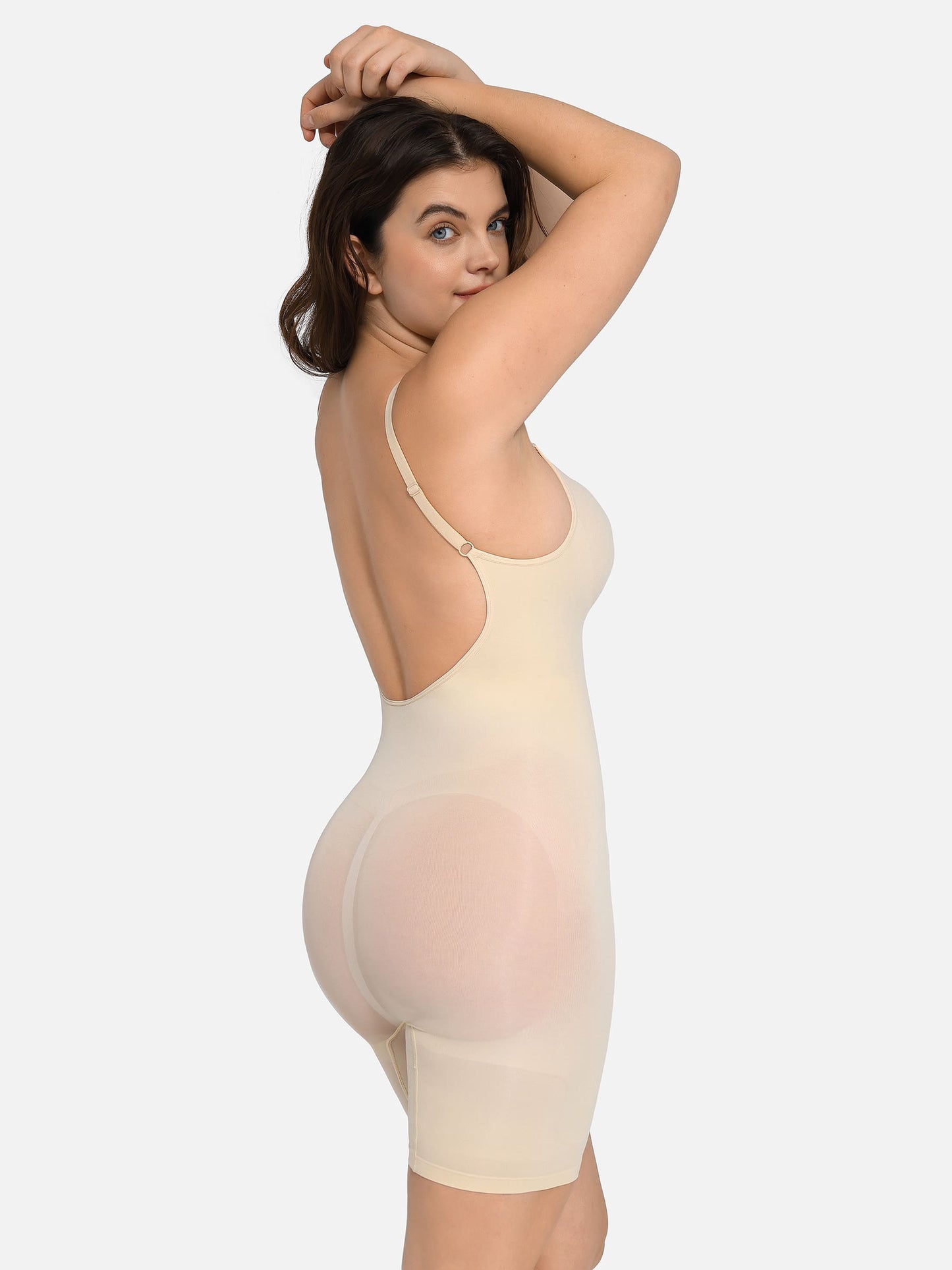 Willluxe Seamless Boyshort Sculpting Bodysuit