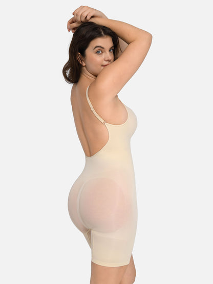 Willluxe Seamless Boyshort Sculpting Bodysuit