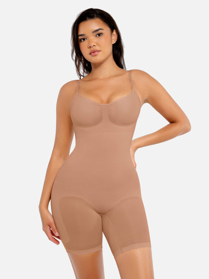 Willluxe Seamless Boyshort Sculpting Bodysuit