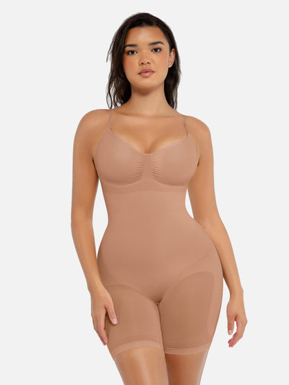 Willluxe Seamless Boyshort Sculpting Bodysuit