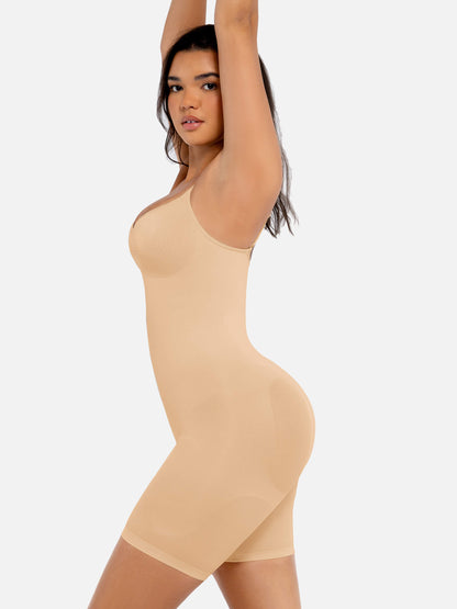 Willluxe Seamless Boyshort Sculpting Bodysuit