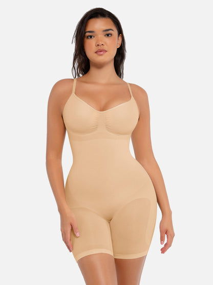 Willluxe Seamless Boyshort Sculpting Bodysuit