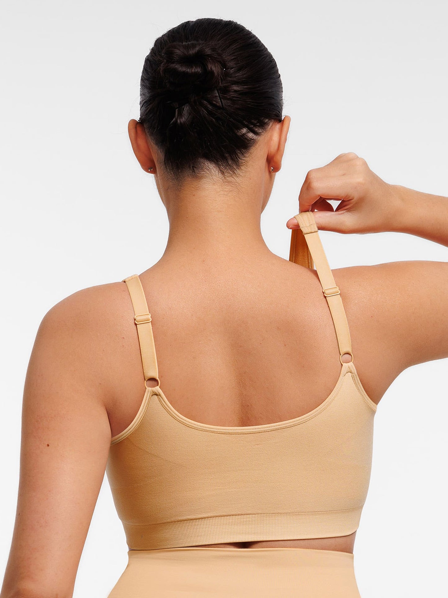 Willluxe Seamless Front-Opening Zipper Bra