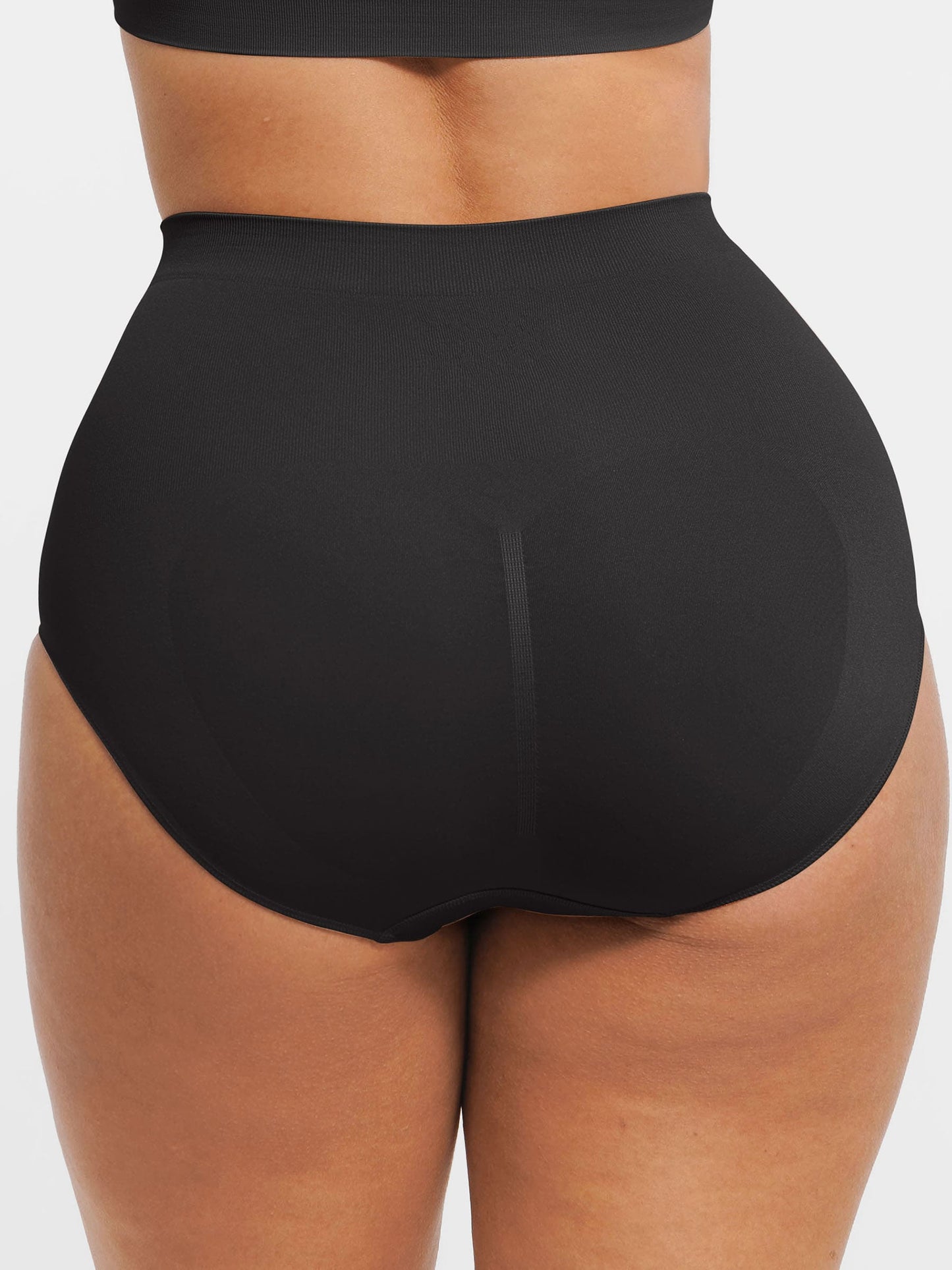 Willluxe Seamless High-Waist Tummy Control Antibacterial Peach Hip Brief [BOGO]
