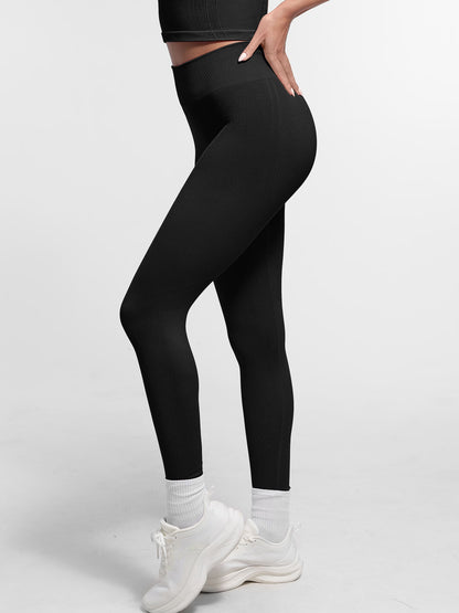 Willluxe Seamless High Waist Yoga Leggings for Women with Double Layer Waistband
