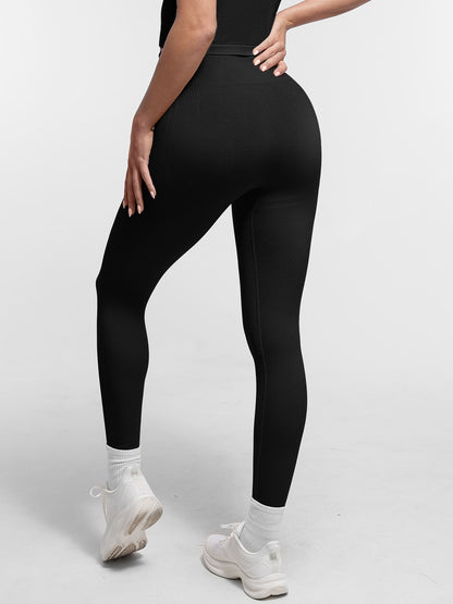 Willluxe Seamless High Waist Yoga Leggings for Women with Double Layer Waistband