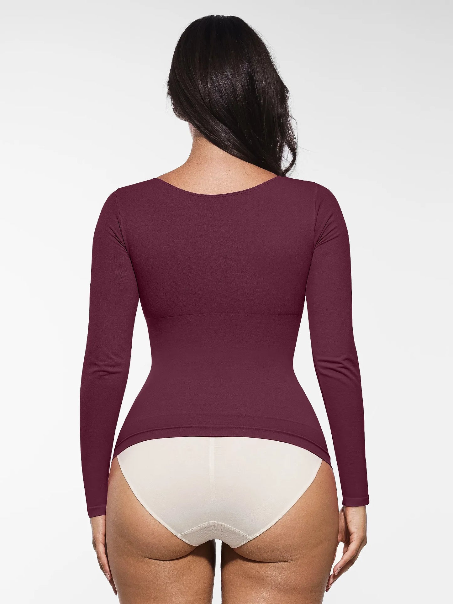Willluxe Seamless Long-Sleeve Everyday Shaper Top