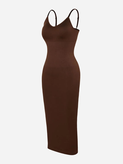 Willluxe Seamless Midi Body Shaper Dress